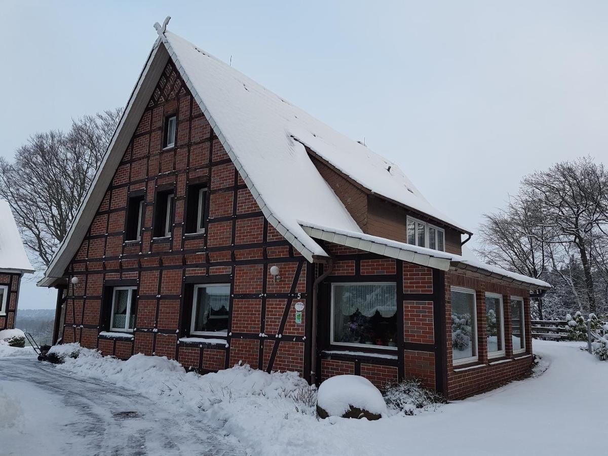 Cafe Und Pension Hoepen Idyll Schneverdingen Exterior photo